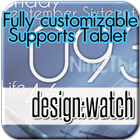 design:watch widget&clock icône