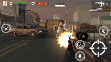 Zombie Battle تصوير الشاشة 1