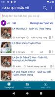 Nhạc Tuấn Vũ - Liên Khúc Tuấn  스크린샷 2