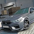 BMW M5 Pro Car Driving Sim أيقونة