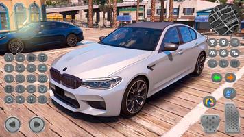 BMW M5 Pro Car Driving Sim الملصق