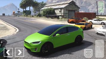Racing Tesla Model X Simulator ảnh chụp màn hình 3