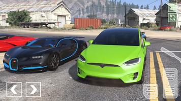 Racing Tesla Model X Simulator screenshot 1