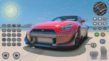 Nissan GT-R Real JDM Drift X الملصق