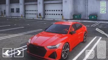 RS7 Driving Audi Simulator Cartaz