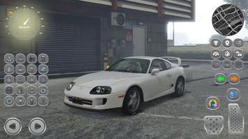 Turbo Supra Toyota Driver الملصق