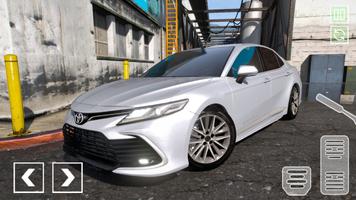 Toyota Camry : Hybrid & Drift الملصق