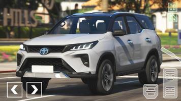 Toyota Fortuner SUV City Rides Affiche