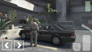 W140 Mercedes: Crime City War اسکرین شاٹ 1