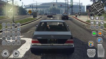 W140 Mercedes: Crime City War تصوير الشاشة 1