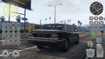 W140 Mercedes: Crime City War تصوير الشاشة 2