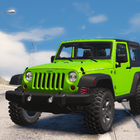 Car Sim Jeep Wrangler Driving أيقونة