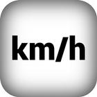 snelheidsmeter km/u kilometert-icoon
