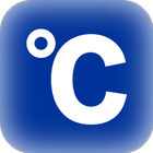 Celsius latitude longitude icon