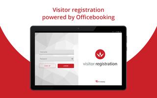 پوستر Visitor Registration