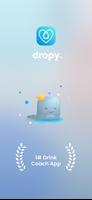 Water-reminder & tracker Dropy الملصق