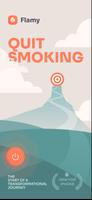 Quit smoking tracker - Flamy poster