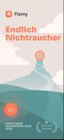Rauchfrei Tracker App - Flamy Plakat