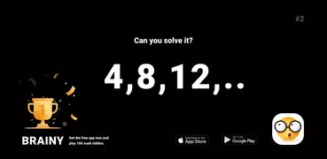 Brainy - Math Puzzles & Games