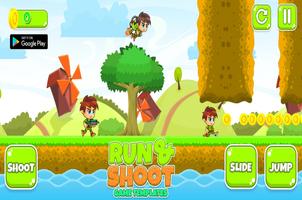 Run And Shoot Template 2019 - Shoot and Jump Game ภาพหน้าจอ 2