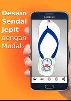 Desain Sendal Jepit Affiche