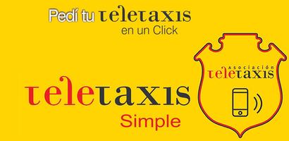 Teletaxis Simple - Pedí tu TAXI Affiche