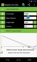 Qioptiq Lens Calculator Plakat