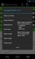 Qioptiq Lens Calculator Screenshot 3