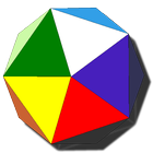 Polyhedra Live Wallpaper أيقونة