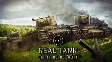 Real tank battleground online poster