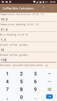 Coffee Brix Calculator Lite captura de pantalla 1