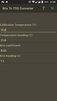 Brix to TDS Converter screenshot 1