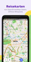 OsmAnd+ — Karten & GPS Offline Plakat