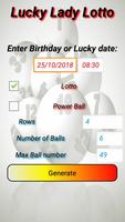Lucky Lady Lotto Poster