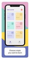 Podo Words: Learn Korean words Poster