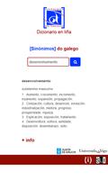 Sinónimos do galego capture d'écran 1