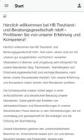 HB Steuerberatungsgesellschaft اسکرین شاٹ 1