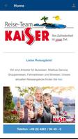 Reise-Team Kaiser اسکرین شاٹ 1