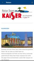 Reise-Team Kaiser captura de pantalla 3