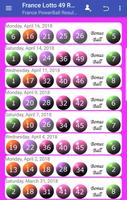 Poster France Lotto 49 Results