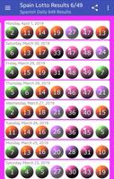 Spain 649 Lotto Results Plakat