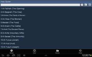 Holy Quran 스크린샷 3