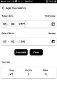 Age Calculator ảnh chụp màn hình 1