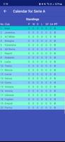 Calendar for Serie A screenshot 2