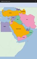 Middle East Map Puzzle capture d'écran 2