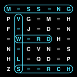 Missing Vowels Word Search-icoon