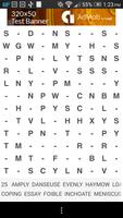 Missing Vowels Word Search Plakat