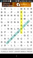 Missing Vowels Word Search screenshot 1