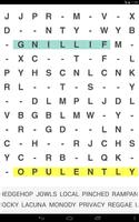 Missing Vowels Word Search تصوير الشاشة 2