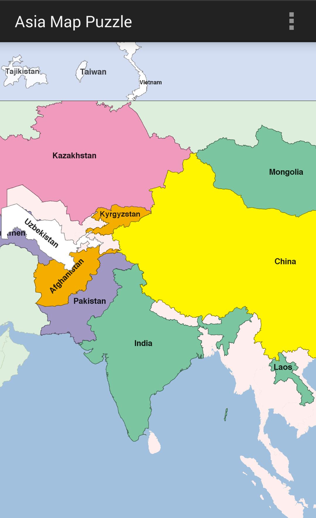 Asia Map Puzzle for Android - APK Download